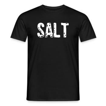Salt Costume - Couple Salt And Pepper Costume - Männer T-Shirt - Schwarz - Vorne - AI Model Male 178 light (178cm)