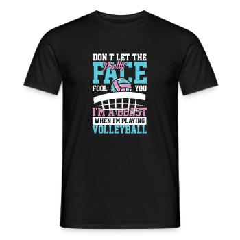 Täusch dich nicht - Männer T-Shirt - Schwarz - Vorne - AI Model Male 178 light (178cm)