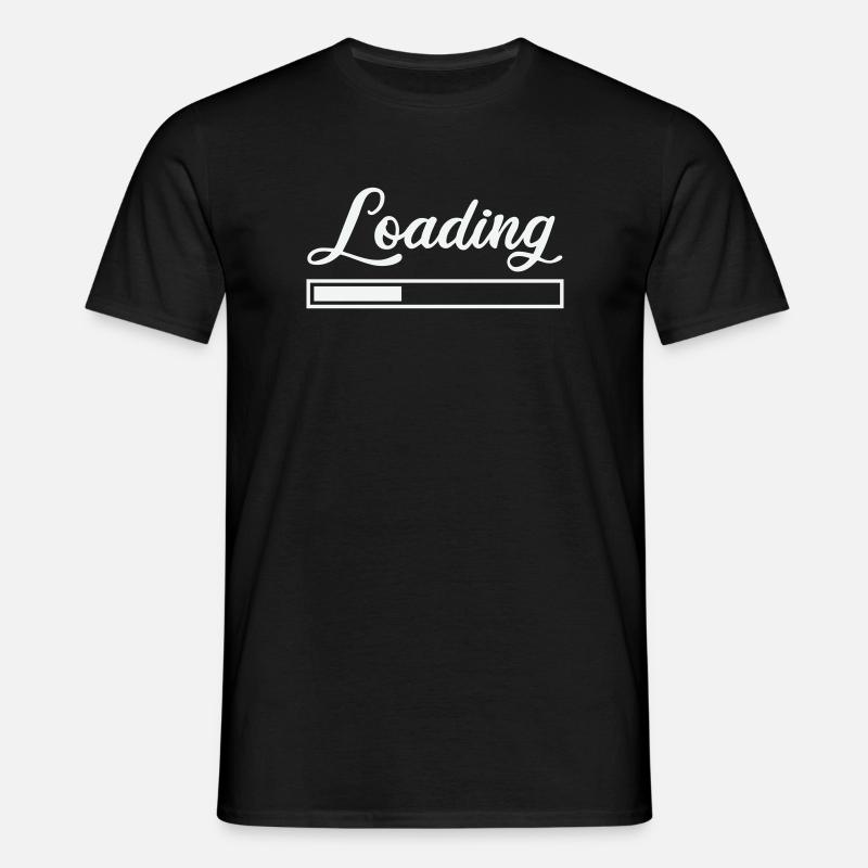 Loading - Men's T-Shirt - black
