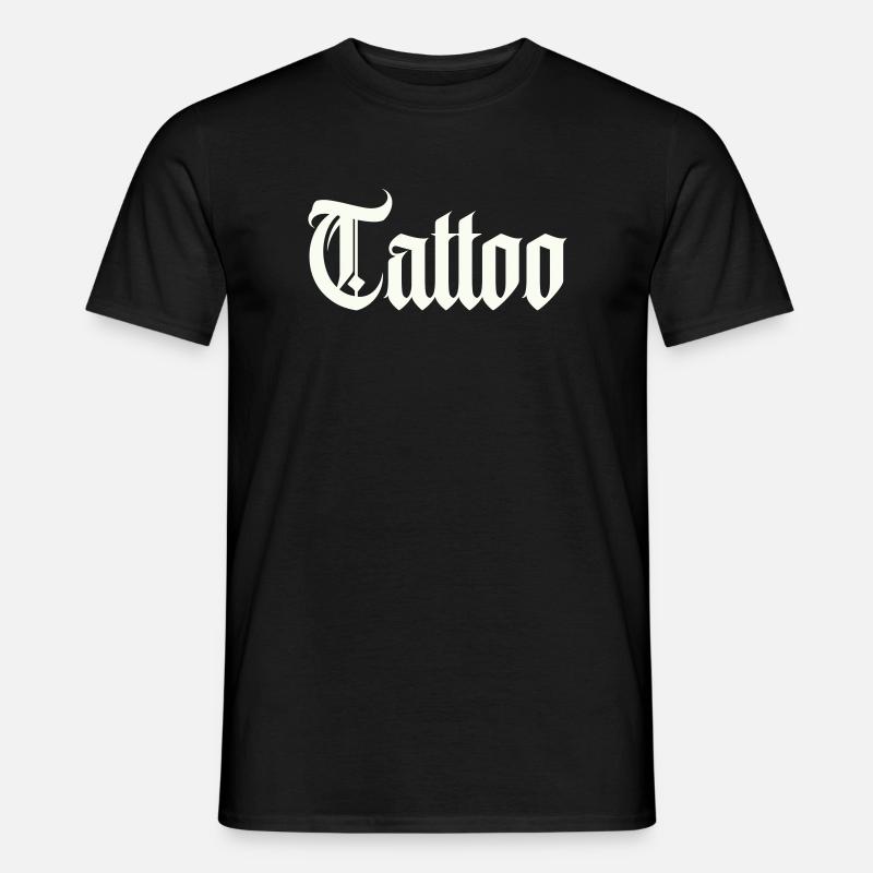 tattoo - Männer T-Shirt - Schwarz