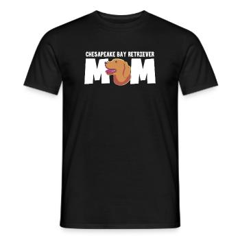 Chesapeake Bay Retriever - Männer T-Shirt - Schwarz - Vorne - AI Model Male 178 light (178cm)