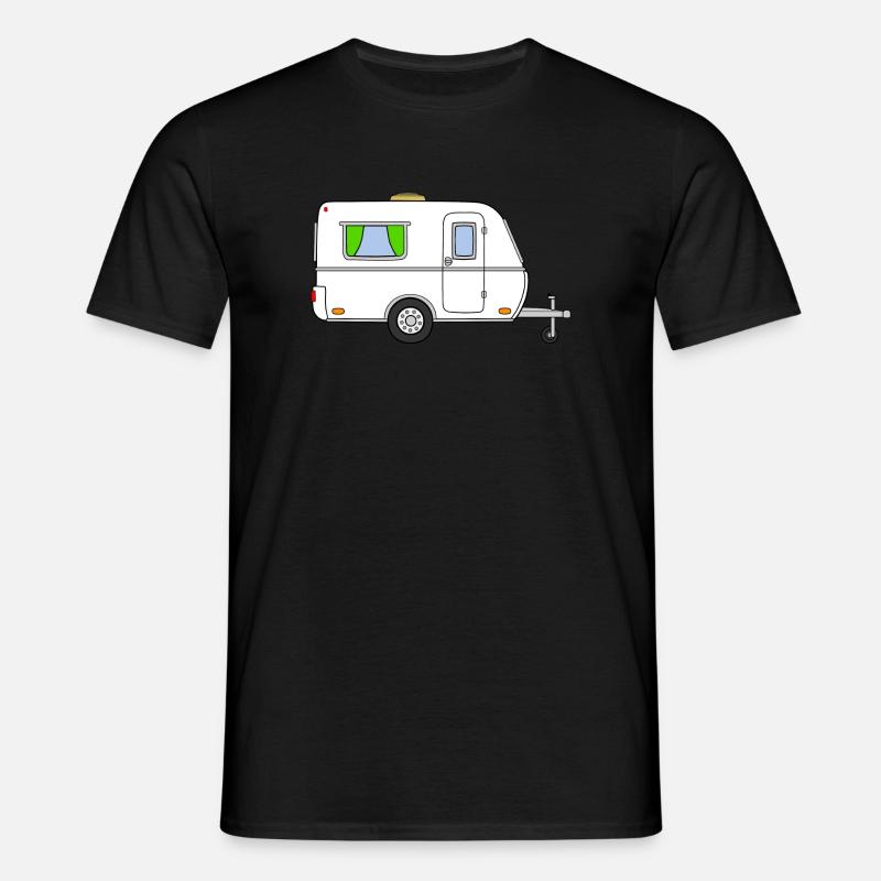Caravan White (modern version) - Men's T-Shirt - black