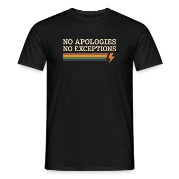 Groovy Pride Retro Égalité Queer Histoire - T-shirt homme - noir - Devant - AI Model Male 178 light (178cm)