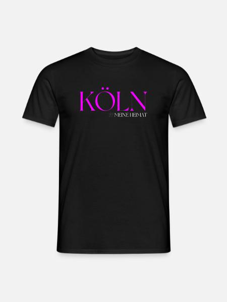 Köln meine Heimat - Männer T-Shirt - Schwarz