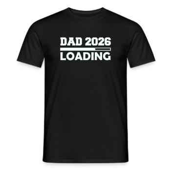 Papa 2026 invites - Men's T-Shirt - black - Front - AI Model Male 178 light (178cm)