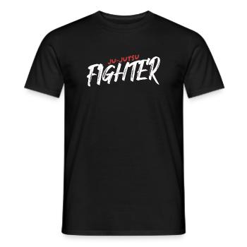 Jujutsu Fighter Shirt - Men's T-Shirt - black - Front - AI Model Male 178 light (178cm)