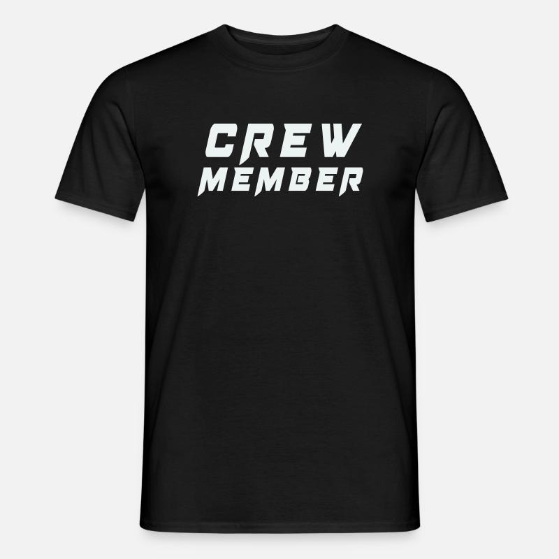 Crew Member Patch Tee - Men’s T-shirt - black