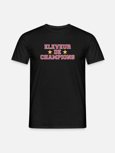 Eleveur de Champions - T-shirt homme - noir