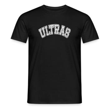 Ultras Retro Style - Männer T-Shirt - Schwarz - Vorne - AI Model Male 178 light (178cm)