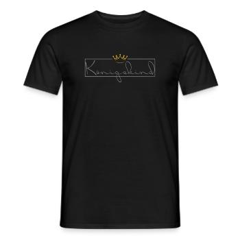 Child of God - gold / grau - Männer T-Shirt - Schwarz - Vorne - AI Model Male 178 light (178cm)
