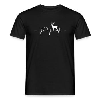 Renne Renne - T-shirt homme - noir - Devant - AI Model Male 178 light (178cm)