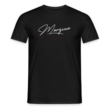 Morzine in Haute Savoie - Männer T-Shirt - Schwarz - Vorne - AI Model Male 178 light (178cm)