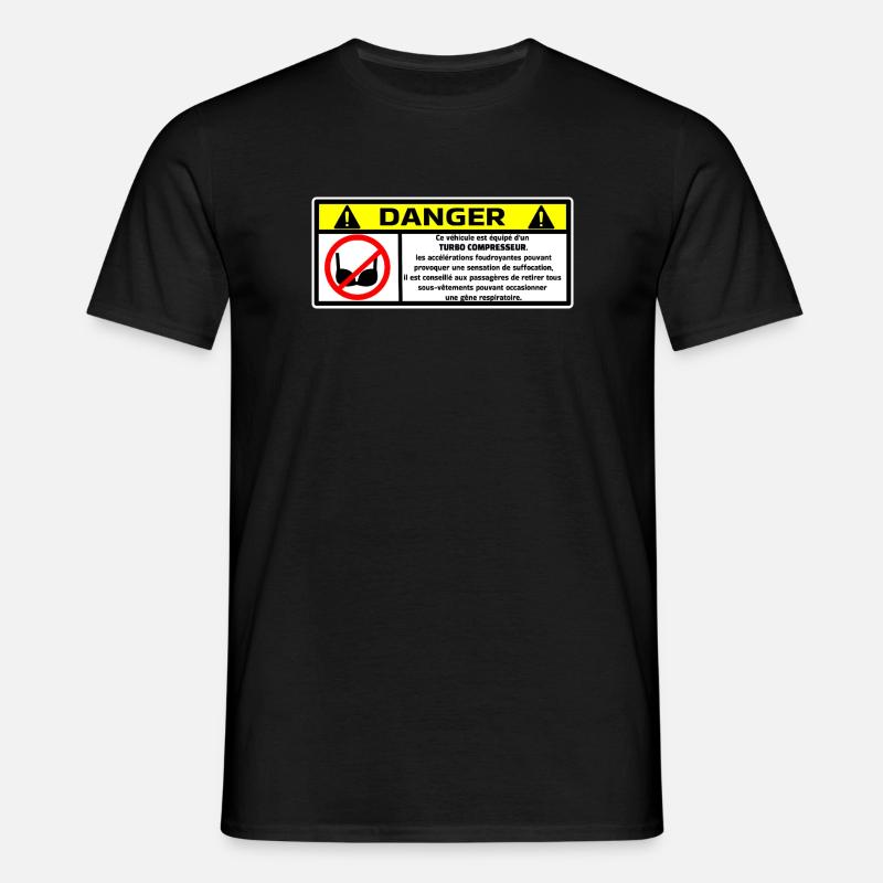Stoßstange - Männer T-Shirt - Schwarz