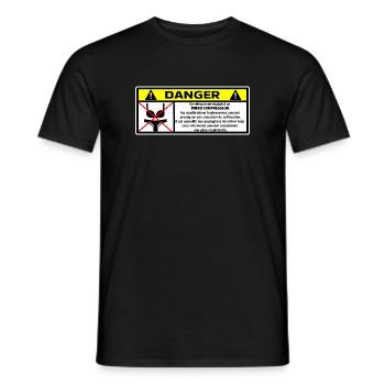 Auto - Männer T-Shirt - Schwarz - Vorne - AI Model Male 178 light (178cm)
