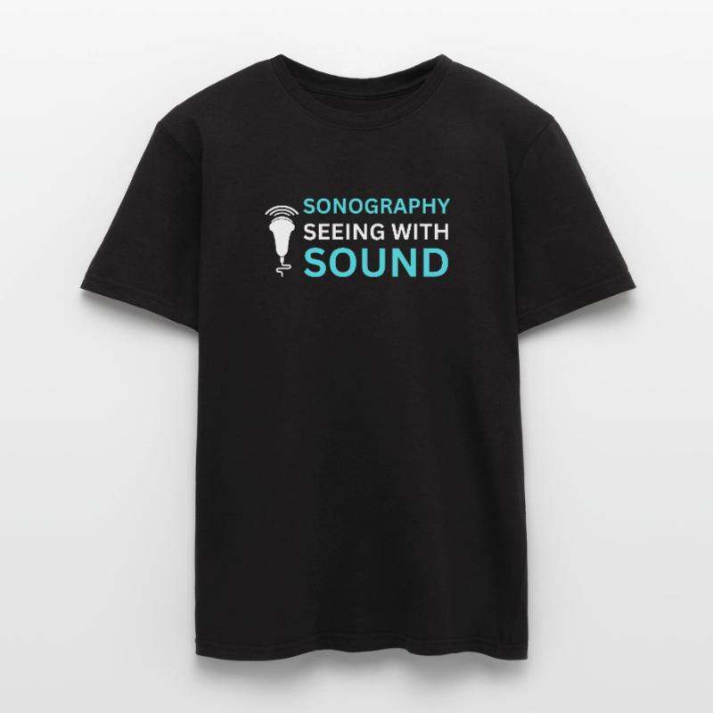 Échographie Son de Détection Échographiste T-shirt homme