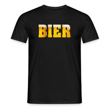 Fest Bier Oktober Wiese  - Männer T-Shirt - Schwarz - Vorne - AI Model Male 178 light (178cm)