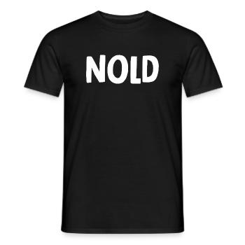 nold - Men's T-Shirt - black - Front - AI Model Male 178 light (178cm)