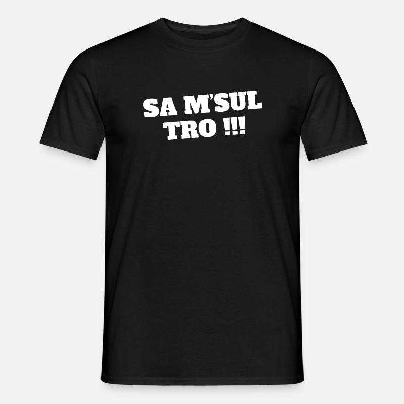 Jugend, SMS, Nachrichten - Männer T-Shirt - Schwarz
