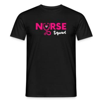 Funny Nurse Gifts Nursing Outfits - Men's T-Shirt - black - Front - AI Model Male 178 light (178cm)