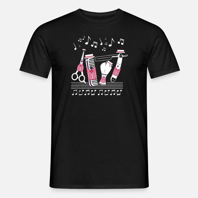 Barbershopper, Harmonie, Singen, Geschenkidee - Männer T-Shirt - Schwarz