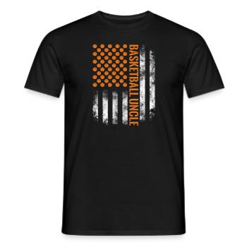 Meilleur basketteur oncle cadeau ballsport plaisir - T-shirt homme - noir - Devant - AI Model Male 178 light (178cm)