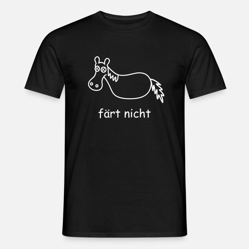 faert nicht - Männer T-Shirt - Schwarz