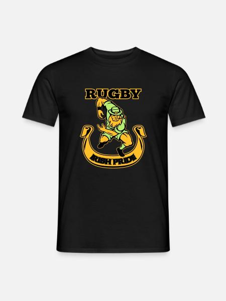 Rugby - Irish Pride - Men's T-Shirt - black