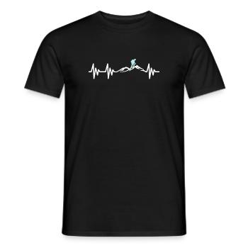 Alpinisme Mountains Hiking Climbing - T-shirt homme - noir - Devant - AI Model Male 178 light (178cm)