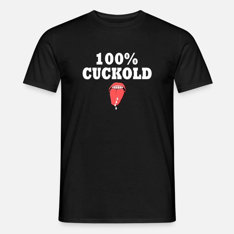 cuckold - Männer T-Shirt - Schwarz