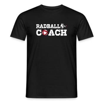Entraîneur de Radball, Radball, Radballer, Hallenradsport - T-shirt homme - noir - Devant - AI Model Male 178 light (178cm)