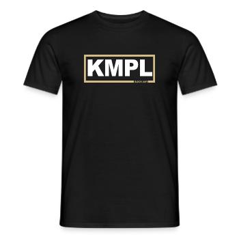 KMPL - Kumpel gold - Männer T-Shirt - Schwarz - Vorne - AI Model Male 178 light (178cm)