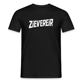 Zievereir, T-shirt en dialecte flamand - T-shirt homme - noir - Devant - AI Model Male 178 light (178cm)