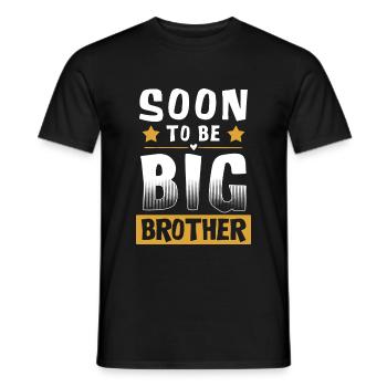 Bientôt être Big Brother - Big Brother - T-shirt homme - noir - Devant - AI Model Male 178 light (178cm)