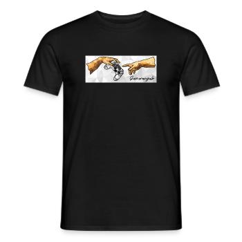 Gamerangelo - T-shirt homme - noir - Devant - AI Model Male 178 light (178cm)