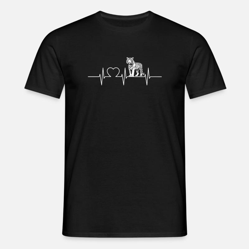 Sumatra-Tiger - Männer T-Shirt - Schwarz