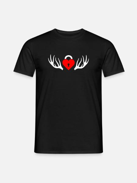 Cuckold - T-shirt homme - noir