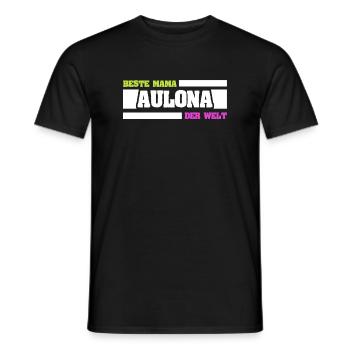 Beste Mama Alona der Welt - Männer T-Shirt - Schwarz - Vorne - AI Model Male 178 light (178cm)