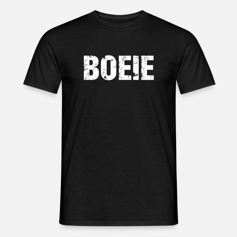 Buhruf. Antwerpen Dialekt Hemden - Männer T-Shirt - Schwarz