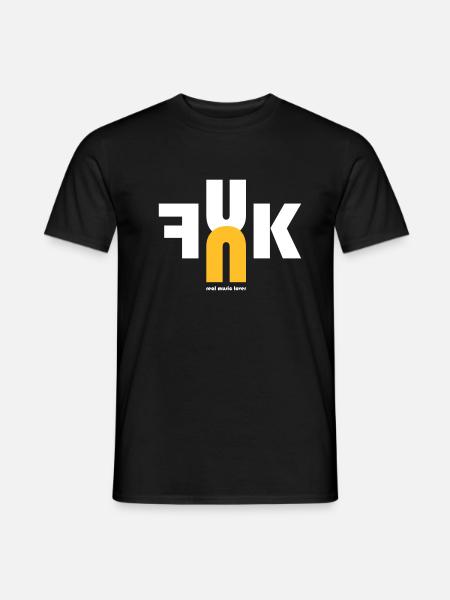 FUNK - vrai mélomane - musicien - groupe - T-shirt homme - noir