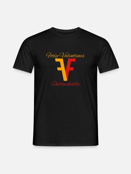 Foxy Valentines 2022 - Men's T-Shirt - black