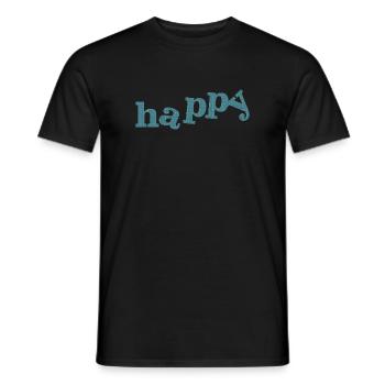 CONTENT - T-shirt homme - noir - Devant - AI Model Male 178 light (178cm)