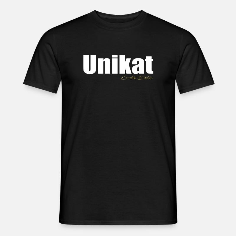 Unikat - Männer T-Shirt - Schwarz