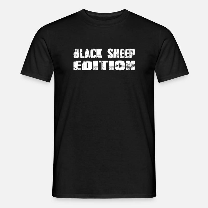Schwarzes Schaf Edition - Männer T-Shirt - Schwarz