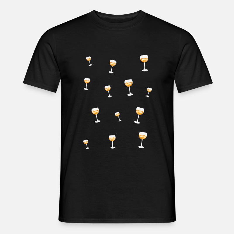 Halloechen Aperoelchen - Männer T-Shirt - Schwarz