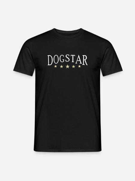 Dogstar, Hundebesitzer, Hundetrainer & Hundefans - Männer T-Shirt - Schwarz