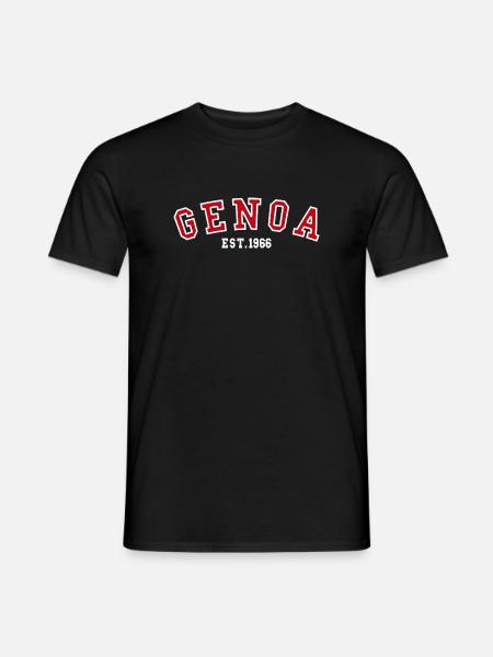 Genoa Est. 1966 - Men's T-Shirt - black