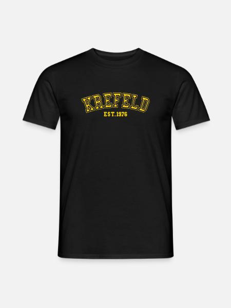 Krefeld Est. 1976 - Men's T-Shirt - black