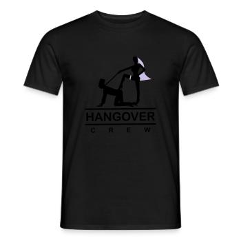 hangover 103 2c - Männer T-Shirt - Schwarz - Vorne - AI Model Male 178 light (178cm)