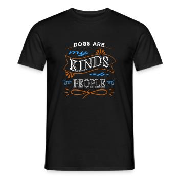 present idea animal rights awesome veganism - Männer T-Shirt - Schwarz - Vorne - AI Model Male 178 light (178cm)