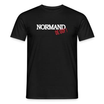 Normand de ouf - T-shirt homme - noir - Devant - AI Model Male 178 light (178cm)
